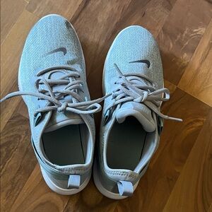 Nike Women’s Light Blue and Gray Running Shoes